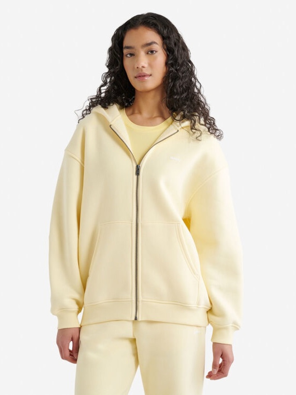 Roots Cloud Long Full Zip Hoodie 2xl